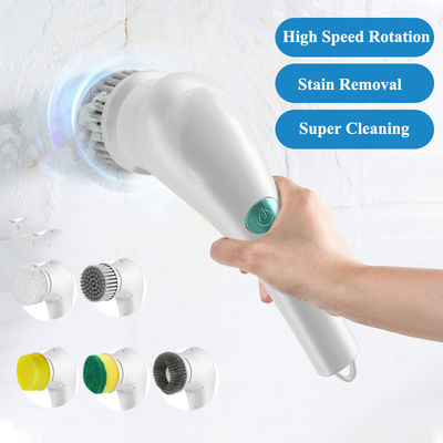 Acceptable OEM/ODM USB Handheld Bathtub Brush for Cleaning Bathrooms and Kitchens