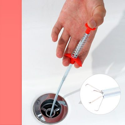 60cm Kitchen Sink Cleaning Pipe Plunger And Sewer Toilet Unclogging Tool With Handle