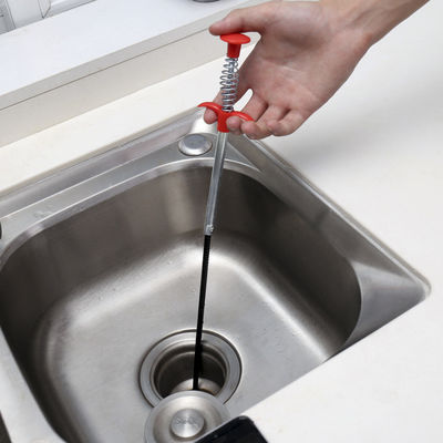 60cm Kitchen Sink Cleaning Pipe Plunger And Sewer Toilet Unclogging Tool With Handle