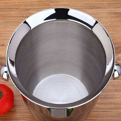 Thickened Ice Bucket Ice Grain Sustainable for European-style Grape Wine Hotel KTV Bar