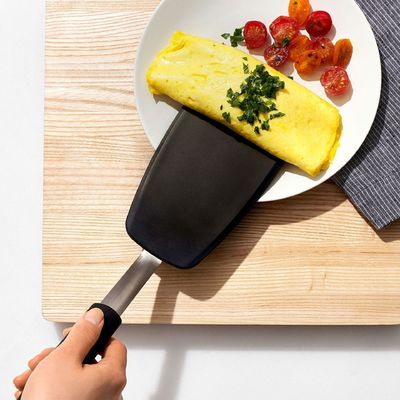 Stocked 2 Pack 600F Heat Resistant Non-Stick Flipping Eggs Silicone Spatula 149 115G