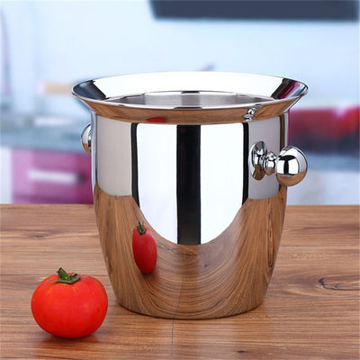 Thickened Ice Bucket Ice Grain Sustainable for European-style Grape Wine Hotel KTV Bar