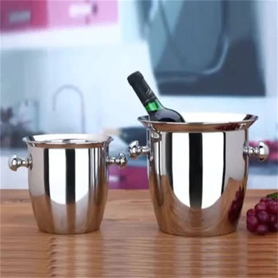 Thickened Ice Bucket Ice Grain Sustainable for European-style Grape Wine Hotel KTV Bar
