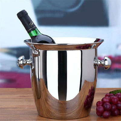 Thickened Ice Bucket Ice Grain Sustainable for European-style Grape Wine Hotel KTV Bar