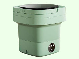 Private Mold 1.8KG Mini Washing Machine and Foldable Rotary Dryer for Compact Spaces
