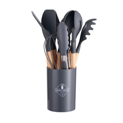 33 Piece Nonstick Cookware Set with Multicolor Frying Pans and Chinese Spatula Spoon