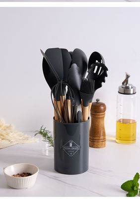 33 Piece Nonstick Cookware Set with Multicolor Frying Pans and Chinese Spatula Spoon