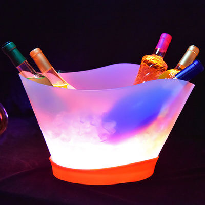 12L Rechargeable Light Up Painting Laser LED Ice Bucket for Champagne and Wine Bottle