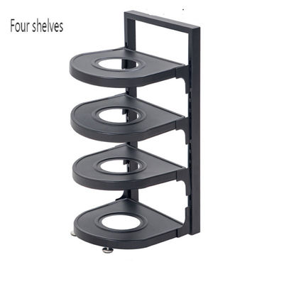 Adjustable Pot Rack Organizers 3 Tiers Pots and Pans Organizer with Customized Logo