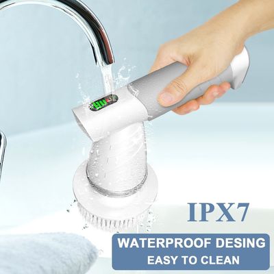Multifunctional Hand Free 9 In 1 Electric Washing Cleaning Brush With USB Charging