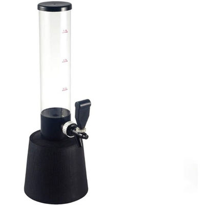 Customized Ice Tube Beer Beverage Barrel with Tap Dispenser and Ice Cooling Beer Tower