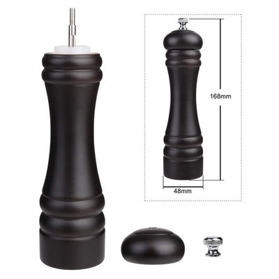 Manual Ceramic Core Pepper Spice Grinder Dutch Wood Kitchen Tools in Filled Pepper Grinder
