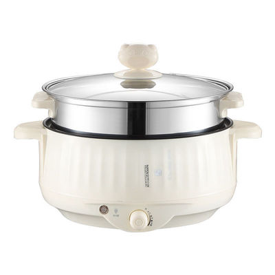 Non-Stick Coating Home Electric Skillet Portable Electric Hot Pot for Household