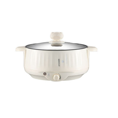 Non-Stick Coating Home Electric Skillet Portable Electric Hot Pot for Household