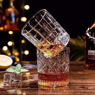 300ml Capacity Whiskey Tequila Cup with Max Diamond Glassware and Exquisite Tumbler
