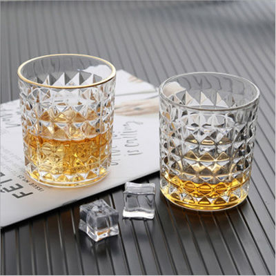 300ml Capacity Whiskey Tequila Cup with Max Diamond Glassware and Exquisite Tumbler