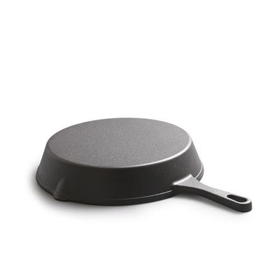 Cast Iron Frying Pan 9-30cm Pre-seasoned Skillet for Both Indoor Outdoor Cooking Needs