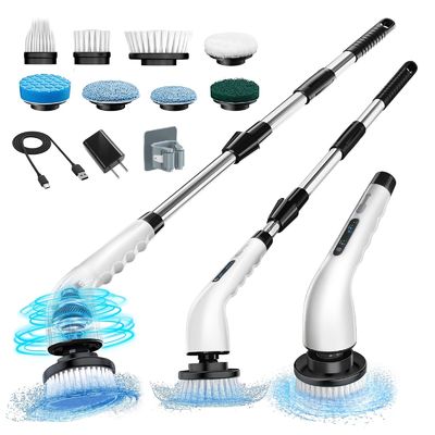 2024 Upgraded 9 in 1 Portable Rechargeable Electric Cleaning Brush Sustainable and Easy