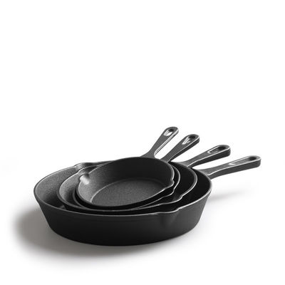 Non-Stick Cast Iron Frying Pan Skillet for Hotel Restaurant Home CLASSIC Design Style