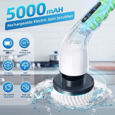 2024 Upgraded 9 in 1 Portable Rechargeable Electric Cleaning Brush Sustainable and Easy