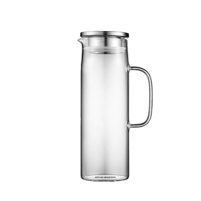 Household Juice Zapper with Thickened High Borosilicate Glass and Stainless Steel Lid