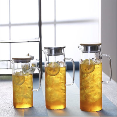 Household Juice Zapper with Thickened High Borosilicate Glass and Stainless Steel Lid