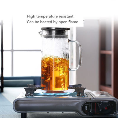 Household Juice Zapper with Thickened High Borosilicate Glass and Stainless Steel Lid
