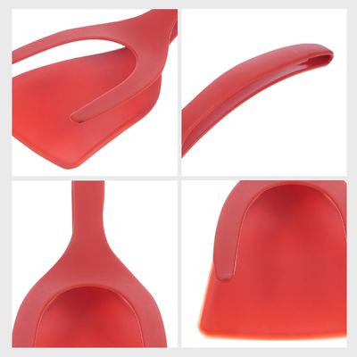 Fruit Vegetable Tools Type 2 In 1 Spatula Tong PPA Material Grip and Flip Egg Clip
