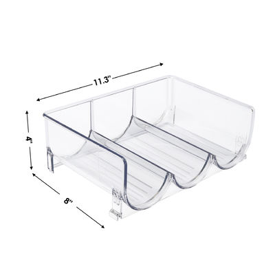 Wine Holders Buckets Coolers Holders Type PET Wine Bottle Rack for Refrigerator