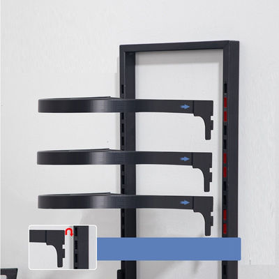 3 Layer Pot and Pan Organizer for Holding Kitchen Appliance Custom Metal Pot Rack