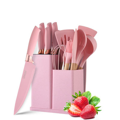 Portable Kitchen Utensils Kit for Non-stick Cooking Tools in Restaurant and Home