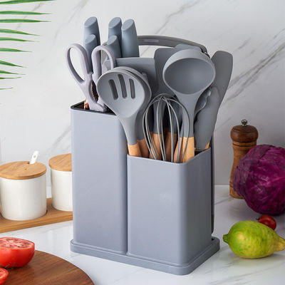 Portable Kitchen Utensils Kit for Non-stick Cooking Tools in Restaurant and Home