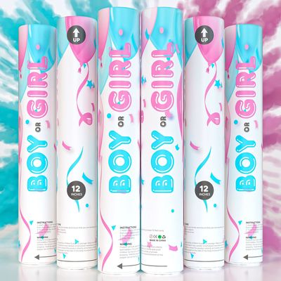 Add a Surprise Element to Your Year Party with Gender Reveal Confetti Powder Cannon