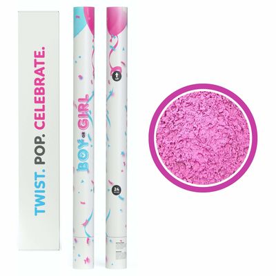 Add a Surprise Element to Your Year Party with Gender Reveal Confetti Powder Cannon
