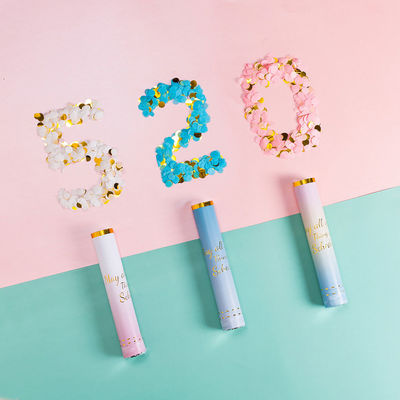 Confetti Powder Cannon with Custom Logo- 100cm Smoke Powder Confetti Sticks Cannons