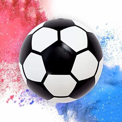 Baby Boy Girl Shower Party Supplies Gender Reveal Soccer Ball with Blue and Pink Powder