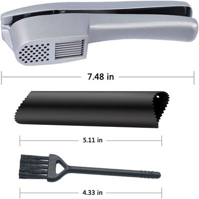 2 in 1 Ginger Chopper Aluminum Alloy Garlic Press And Garlic Slicer With Custom Logo