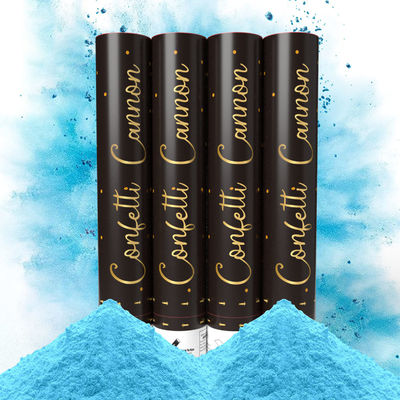 Party Supplies Gender Reveal Confetti Smoke Powder Cannons for Occasion