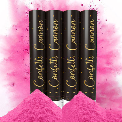 Party Supplies Gender Reveal Confetti Smoke Powder Cannons for Occasion