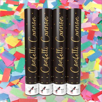Party Supplies Gender Reveal Confetti Smoke Powder Cannons for Occasion