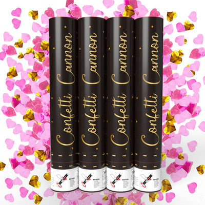 Party Supplies Gender Reveal Confetti Smoke Powder Cannons for Occasion