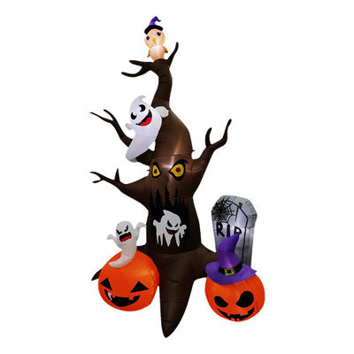 Christmas LED holiday party pumpkin skeleton Props toy holiday inflatable outdoor lights