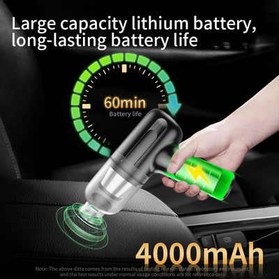 90w 9000PA Wireless Handheld Vacuum Cleaner with Brushless Motor and USB Power Source