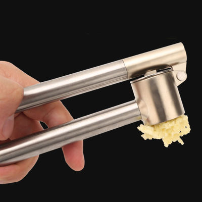 288G Stainless Steel Manual Garlic Crusher Press for Hassle-Free Garlic Crushing