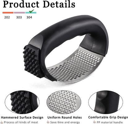 Free Samples Stainless Steel Garlic Mincer Grinder for Sustainable Kitchen Accessories