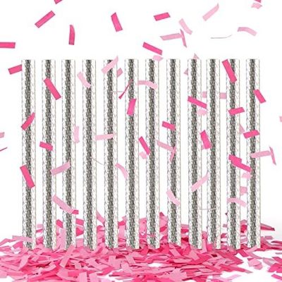 Colorful Biodegradable Tissue Wedding Confetti Wands for Party and Festival Shows