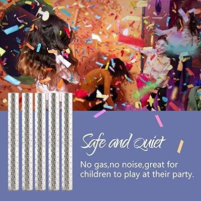 Colorful Biodegradable Tissue Wedding Confetti Wands for Party and Festival Shows