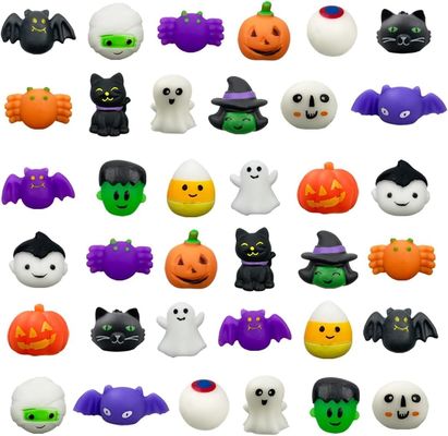 Environmental Friendly Halloween Mochi Squishy Toy Cute and Satisfying for Kids' Play