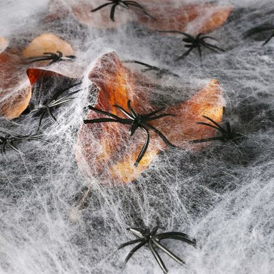 Polyester Spider Web Cotton Thread Haunted House Decoration for Halloween Party Props