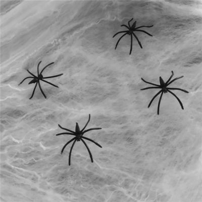 Polyester Spider Web Cotton Thread Haunted House Decoration for Halloween Party Props